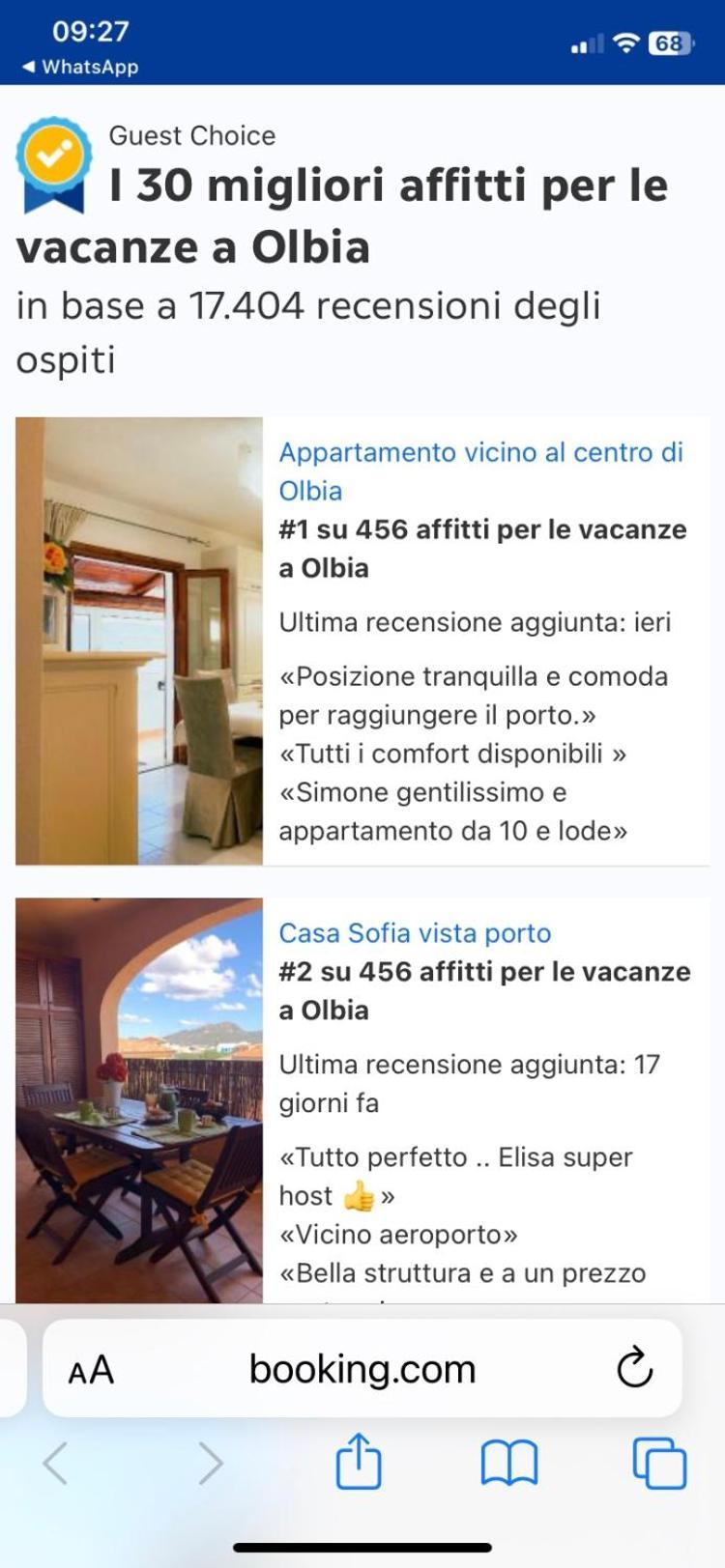 奧爾比亞Casa Sofia Vista Porto公寓 外观 照片